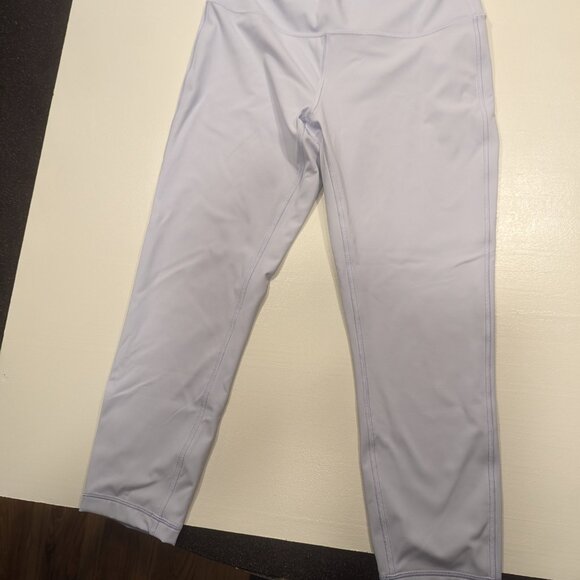 Lululemon Size 10 Wunder Under High-Rise Crop 23" Full-On Luxtreme Pastel Blue - Picture 2 of 8